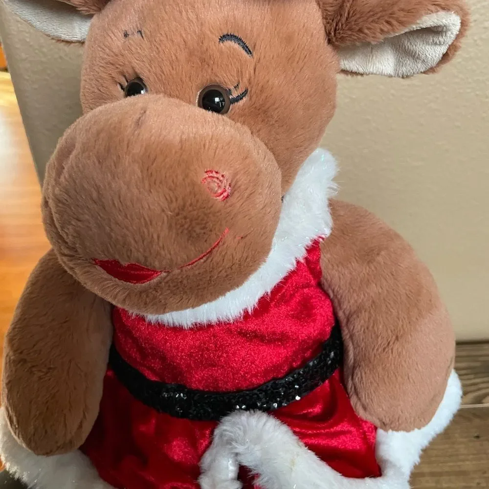 Build a Bear Retired Holly The Moose Plush Moose